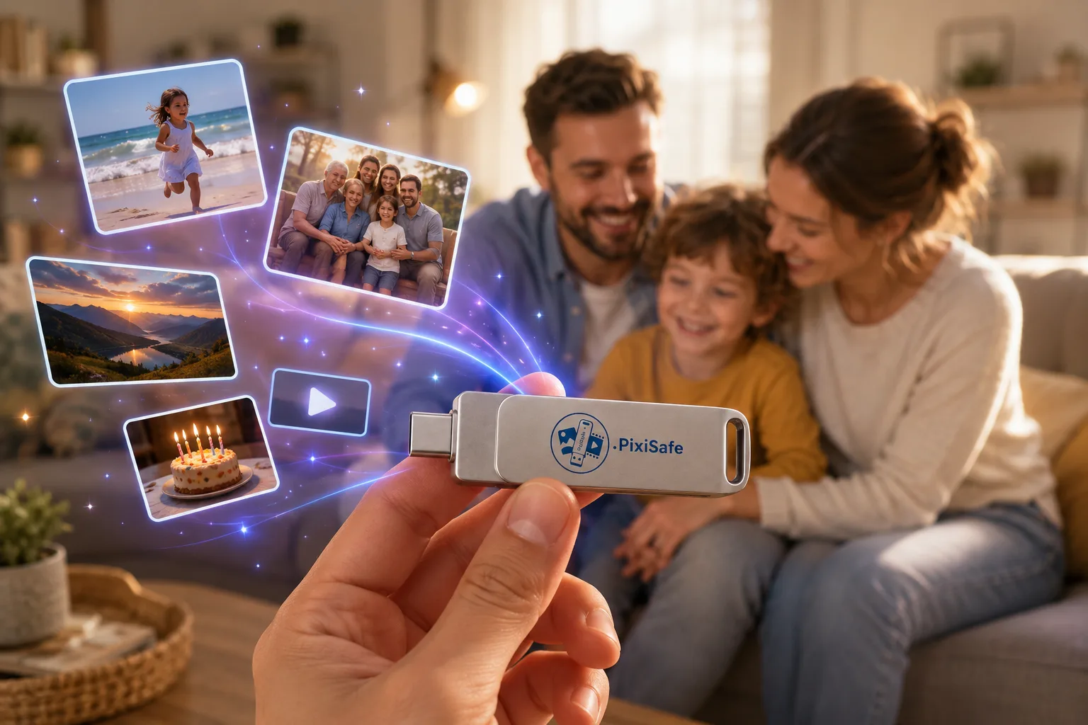 Gardez le contrôle de vos données avec la clé USB PixiSafe